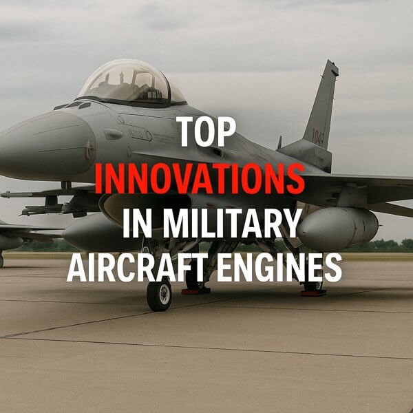 Top Innovations in Military Aircraft Engines