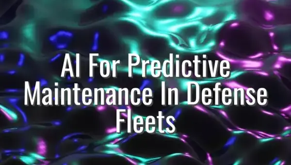AI For Predictive Maintenance In Defense Fleets - AI for predictive maintenance in defense