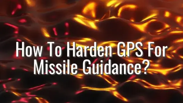 How To Harden GPS For Missile Guidance? - gps for missile guidance